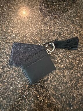 AllSaints dive leather key fob
